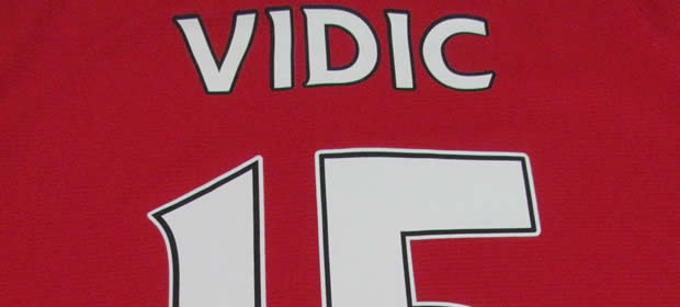 vidic jersey