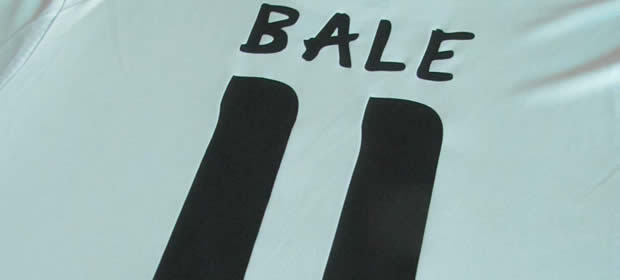 GARETH BALE SIGNED REAL MADRID HOME SHIRT